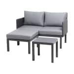 SIENA GARDEN Loungeset Cosmo 3-delig