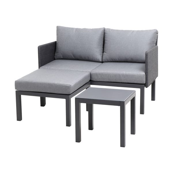 SIENA GARDEN Loungeset Cosmo 3-delig