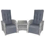 SenS-Line: Birmingham Loungeset + Bijzettafel - Grijs