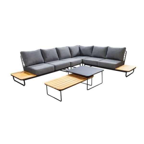 Taiyo loungeset zwart hoekset - Yoi