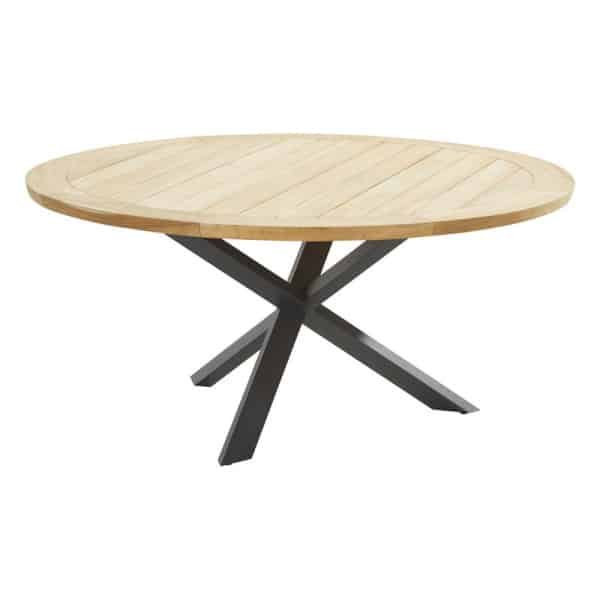 Taste Prado Dining Tafel Teak Antracite dia. 160 cm - 4so
