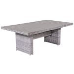 Tennessee L/D tafel 180x100 cloudy Grijs - Garden impressions