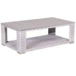 Tennessee lounge tafel 140x80 cloudy Grijs - Garden impressions