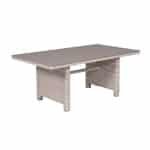 Tuintafel 170 x 90 cm bruin - Garden impressions