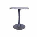 Tuintafel Jamy HPL Blad Ø70xh74cm Met Metalen Gepoedercoat Onderstel