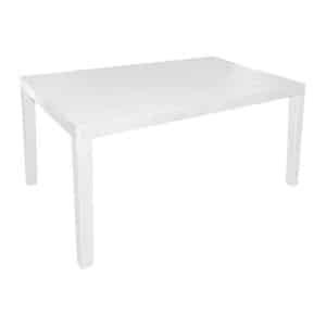 Tuintafel Sumatra Wit 78x138 cm - Buitengewoon de boet