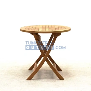 Vita tuintafel Milton teak rond Ø80H76 cm