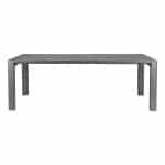 ZILT Tuintafel Sheenna 220 x 100cm - Grijs