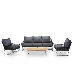 Zita loungeset 4 delig rvs - Own