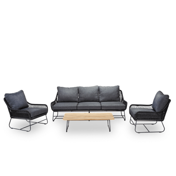 Zita loungeset 4 delig rvs - Own