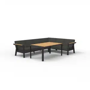 Aluminium loungeset Alexia II