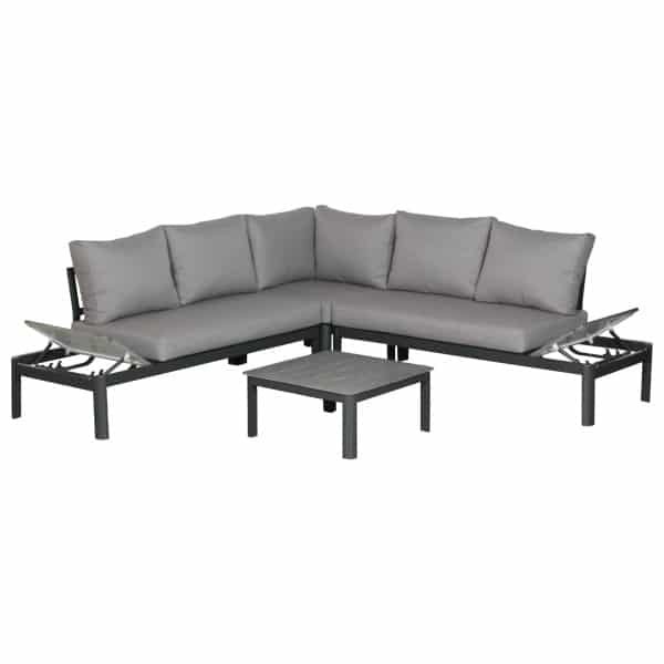 Aluminium loungeset Leroy