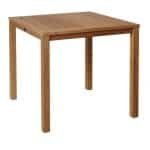 Borek Trento tafel 80x80 cm teak - Eurofleur aanbieding