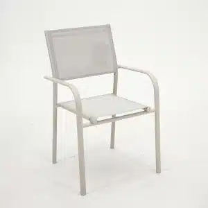 Duca diningstoel crème