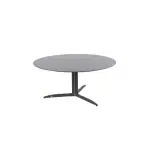 Embrace Tafelframe Antracite Met Embrace Tafelblad Slate Antracite diameter 160 cm - 4so