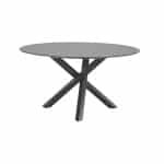 Gigi tafel diameter120x2cm, facet diamond black satinado - Studio 20