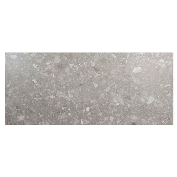 Goa Tafelframe Antracite Met Tafelblad Ceramic Terrazzo 220 x 95 cm - 4so
