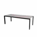 Goa Tafelframe Antracite met HPL Light Grey tafelblad 220 x 95 cm - 4so