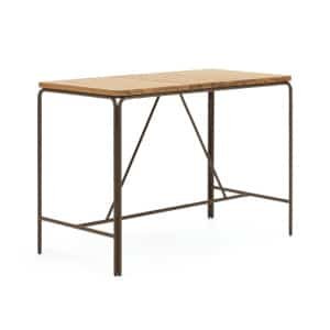 Kave Home Outdoor Bartafel Salguer Acaciahout, 140 x 70cm - Bruin