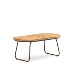 Kave Home Outdoor Salontafel Salguer Acaciahout, 100 x 50cm - Bruin