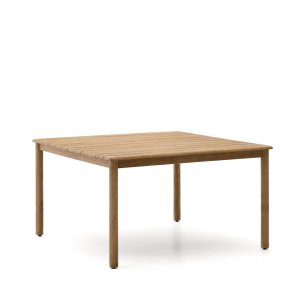Kave Home Vierkante Eettafel Sori Acaciahout, 135 x 135cm - Naturel