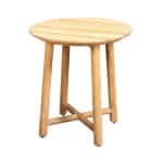 Mare side table dia. 47x50 cm teak - Yoi