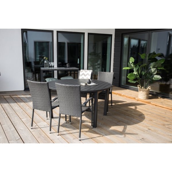 Nohr Ronde Tuintafel 'Tion' 140/190 x 140cm