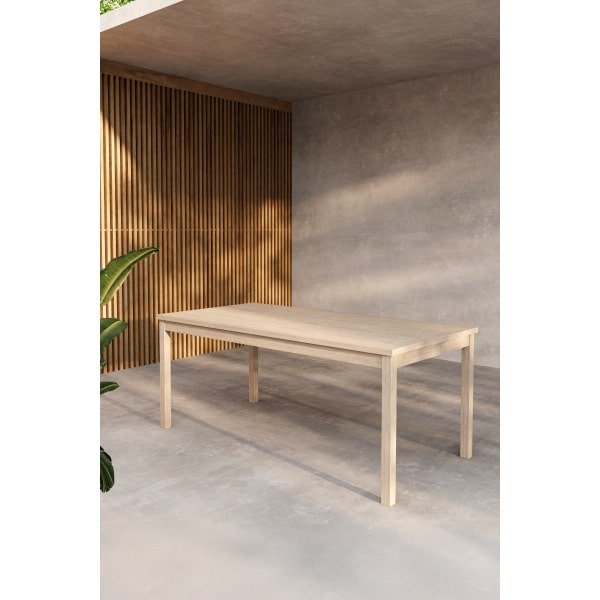 Nohr Tuintafel Amberia Teakhout, 180 x 90cm - Naturel
