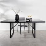 Nohr Tuintafel Marye 193 x 90cm - Zwart