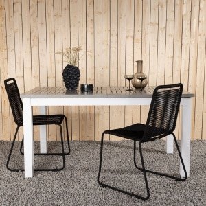 Nohr Uitschuifbare Tuintafel Candise 152/210 x 90cm - Wit