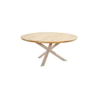 Prado Diningtafel Teak Latte diameter 160 cm - 4so