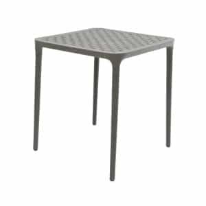 Tafel Porto Kunststof 65x65x70cm Antraciet