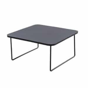 Taiyo coffee table 78x78x40cm. alu black - Yoi