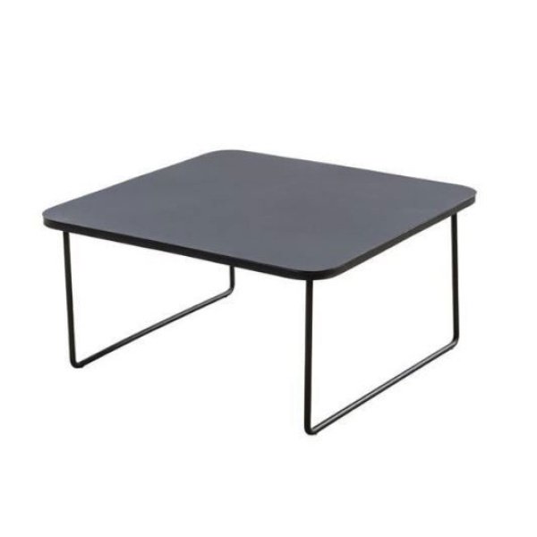 Taiyo coffee table 78x78x40cm. alu black - Yoi