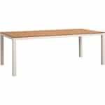 Tuintafel Toulon - zand - 74x212x100 cm - Leen Bakker