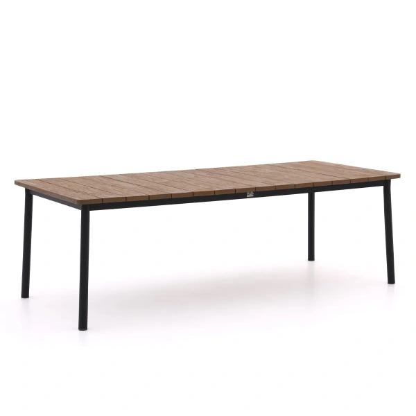 Apple Bee | Tuintafel Milou 240 x 100 cm | Teak-Black (Nieuw)