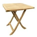 Teak Bijzettafel - 70x70 - Buitengewoon de boet