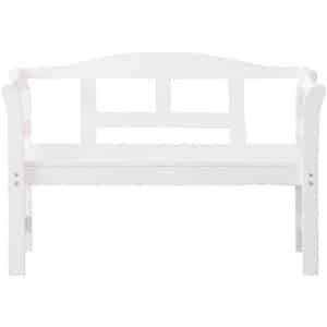 Tuinbank FSC grenen hout 113x40x75cm wit