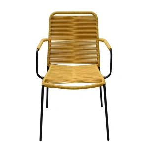 Dining Tuinstoel Vita Luxor Touw - Geel