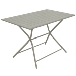 Inklapbare tuintafels GLOBE 110x70 Cream