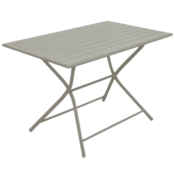 Inklapbare tuintafels GLOBE 110x70 Cream