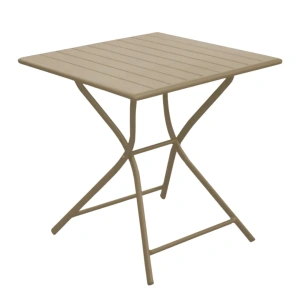 Inklapbare tuintafels GLOBE 70x70 Sand