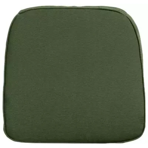 Kussen wicker 48x46cm panama groen