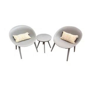 Marbella loungeset grijs 3-delig - Driesprong collection