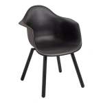 Stoel montreux zwart - zwart