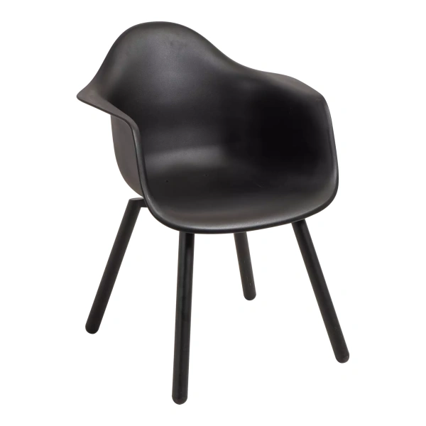 Stoel montreux zwart - zwart