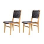 Teak tuinstoel Bantam (set van 2 stoelen) Tuindeco - Tuindeco