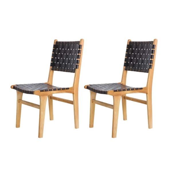 Teak tuinstoel Bantam (set van 2 stoelen) Tuindeco - Tuindeco