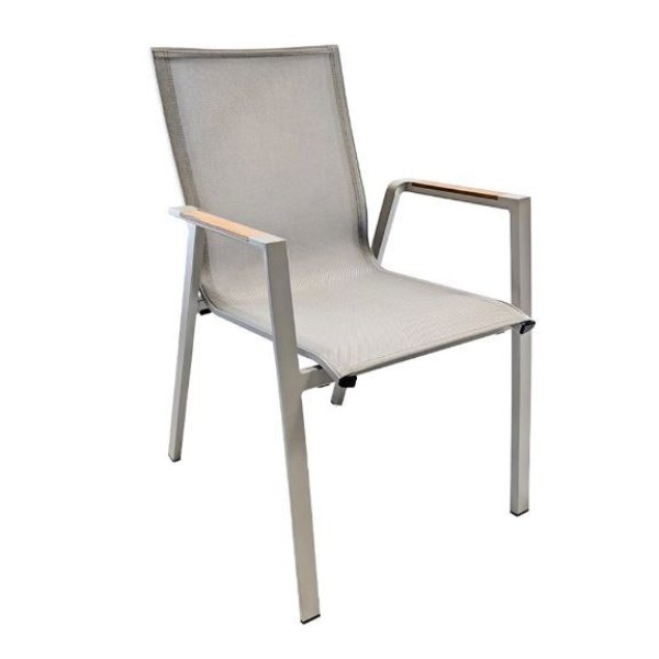 Trestino Altona Tuinstoel - Silver Grey - Trestino