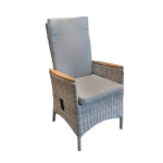 Trestino Janita Verstelbare Tuinstoel - Off white - Trestino